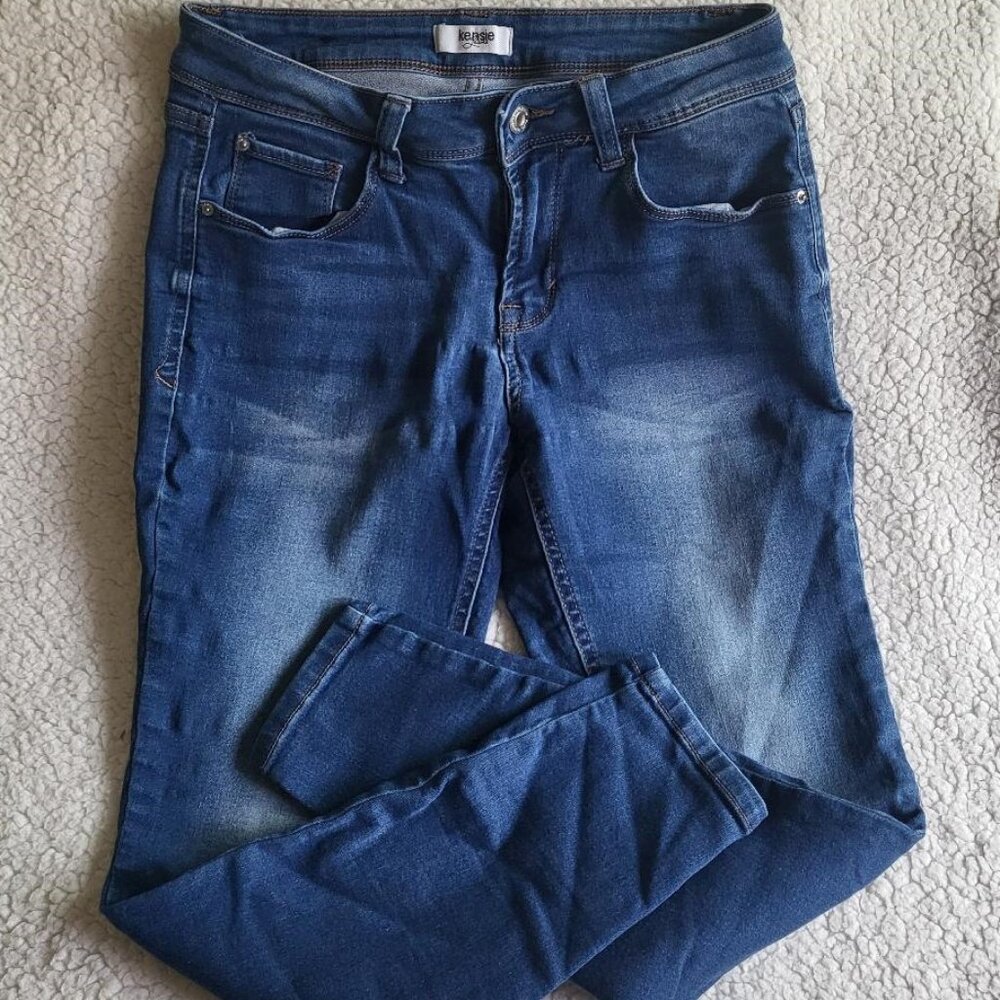 Kensie womens stretch jeans size 4 / 27, 25" inseam